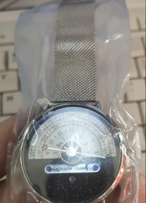 M-1288 men's sports watch with 40mm round dial, alloy case, and stainless steel or leather strap options