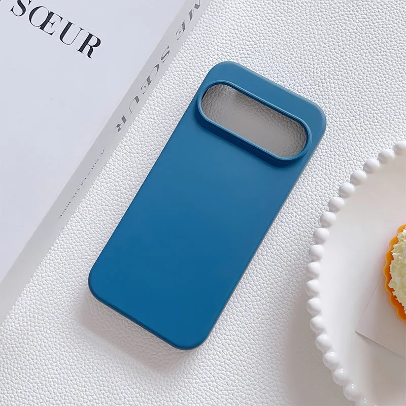 Rubik's Cube liquid silicone phone case for Google in antique white with shockproof protection