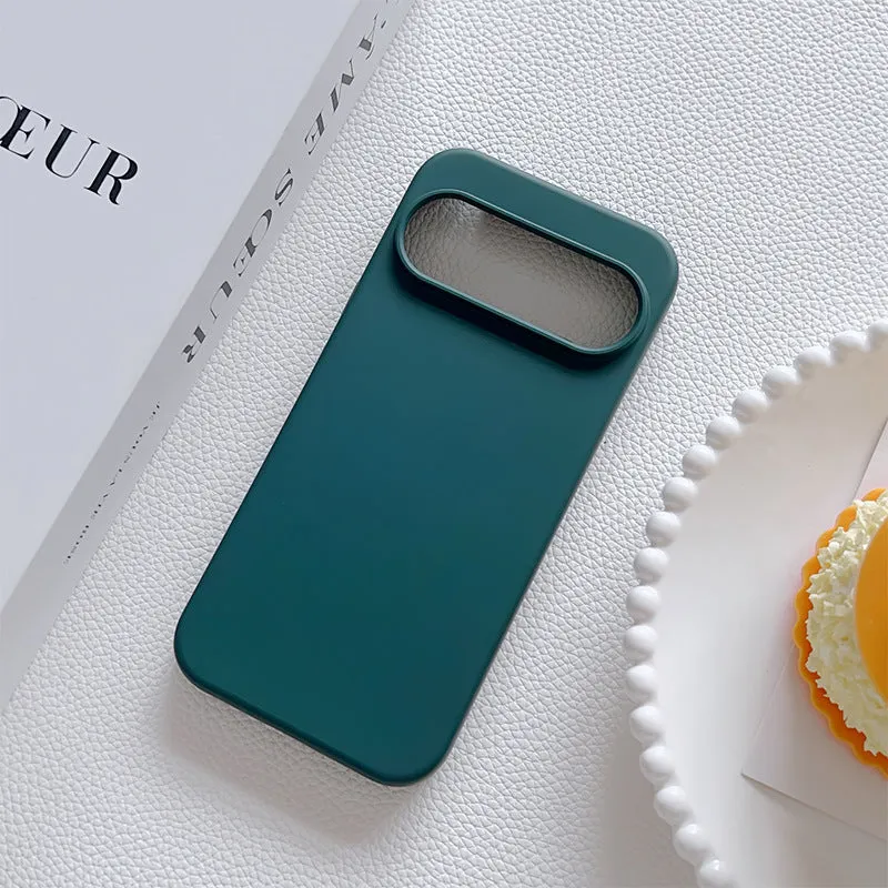 Rubik's Cube liquid silicone phone case for Google in antique white with shockproof protection