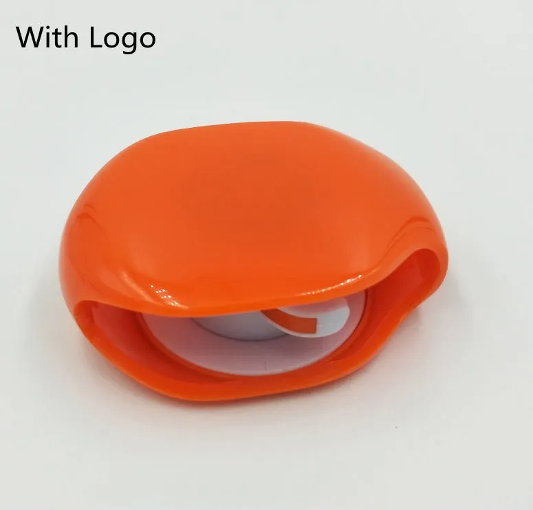 Automatic cable winder retractor in PC ABS plastic showing compact size and colour options.