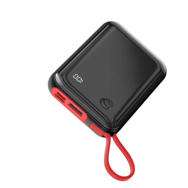 Baseus Xiaofang small square power bank with digital display and built-in Type-c cable