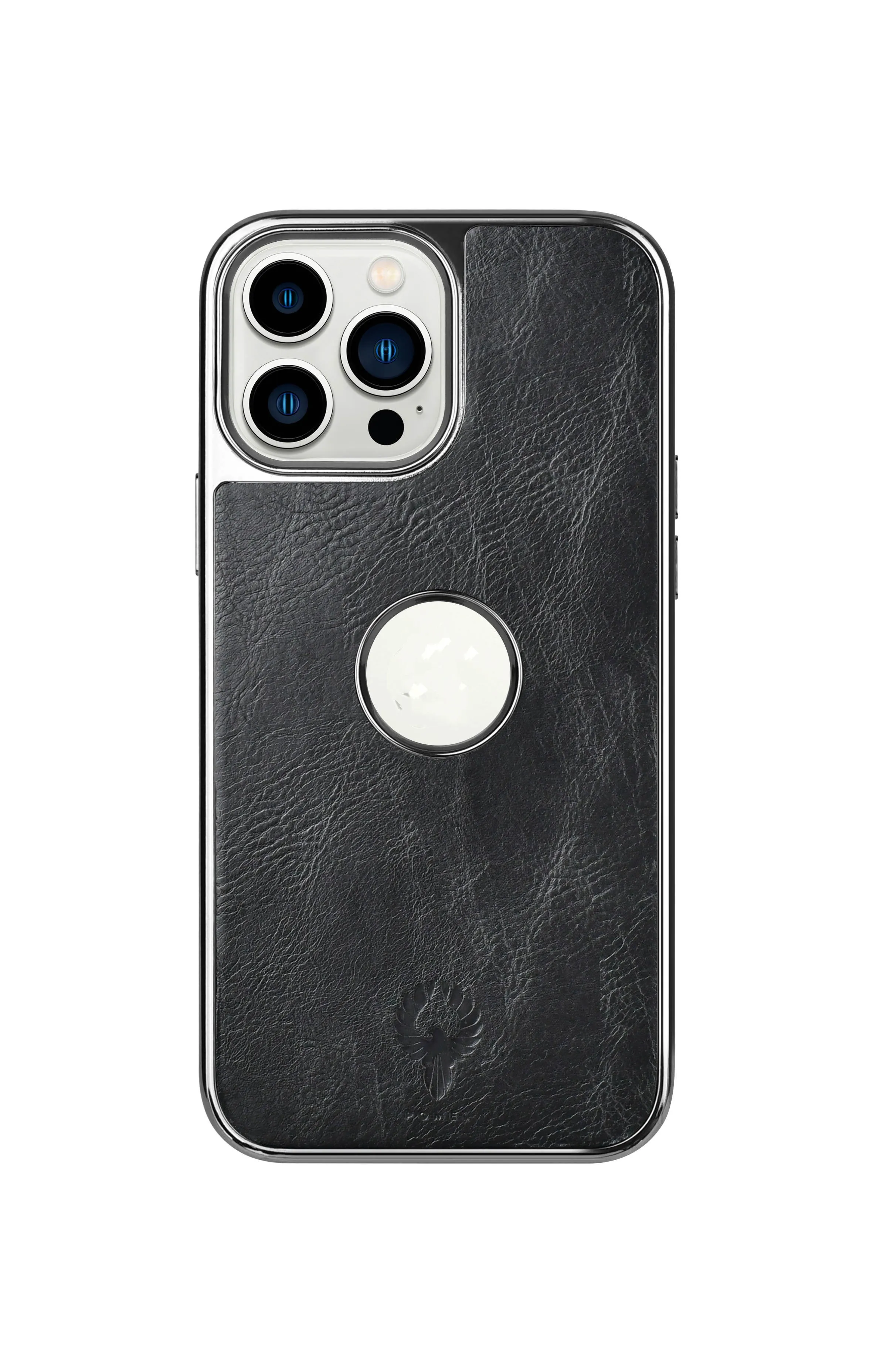Latest PU leather plating cell phone case for iPhone 13 Pro and iPhone 13 – shockproof, brown business design
