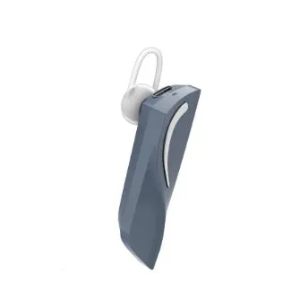 Wireless Bluetooth translation headset in T2 black, real-time interpreter earbud with charging case