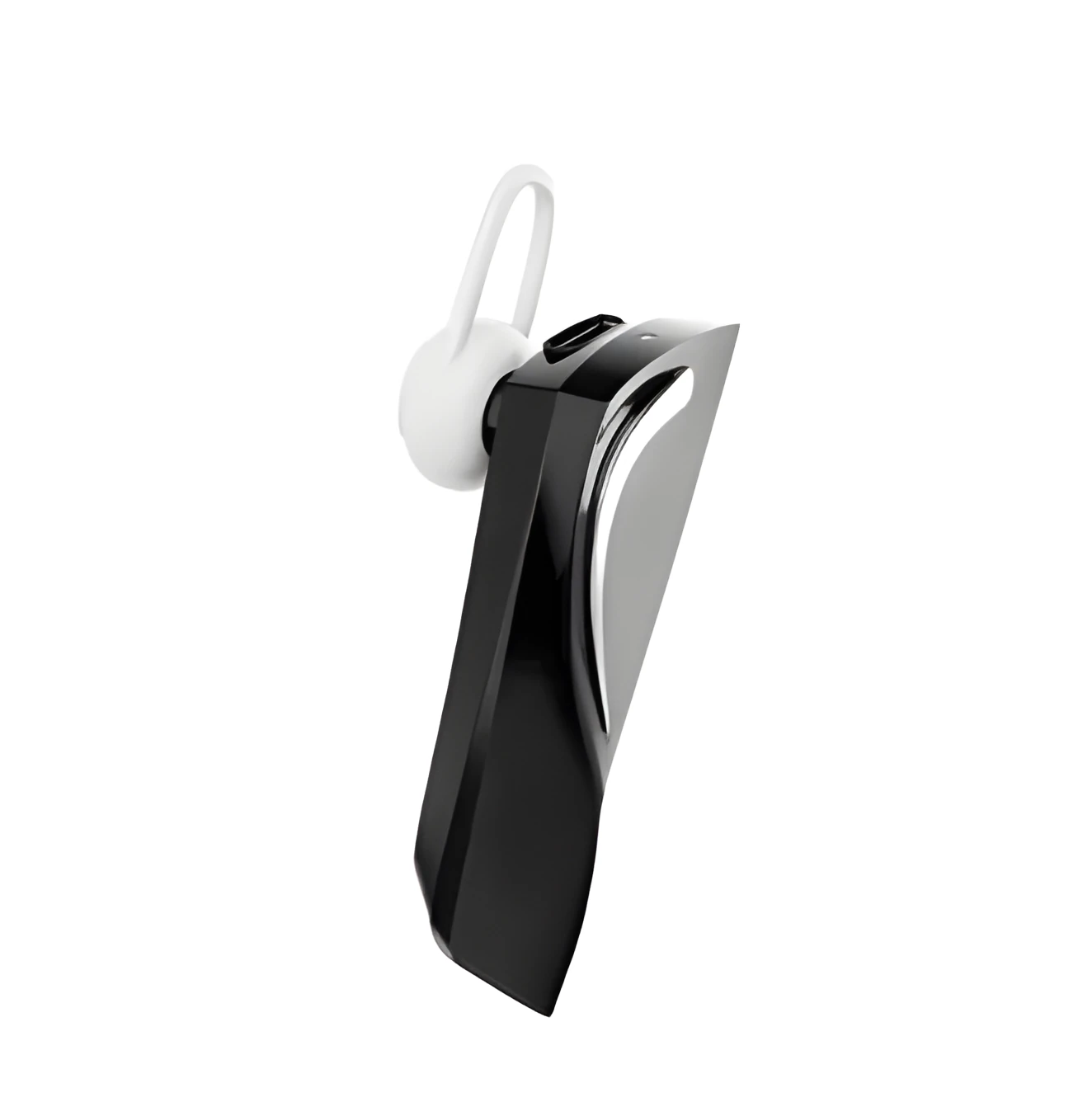 Wireless Bluetooth translation headset in T2 black, real-time interpreter earbud with charging case