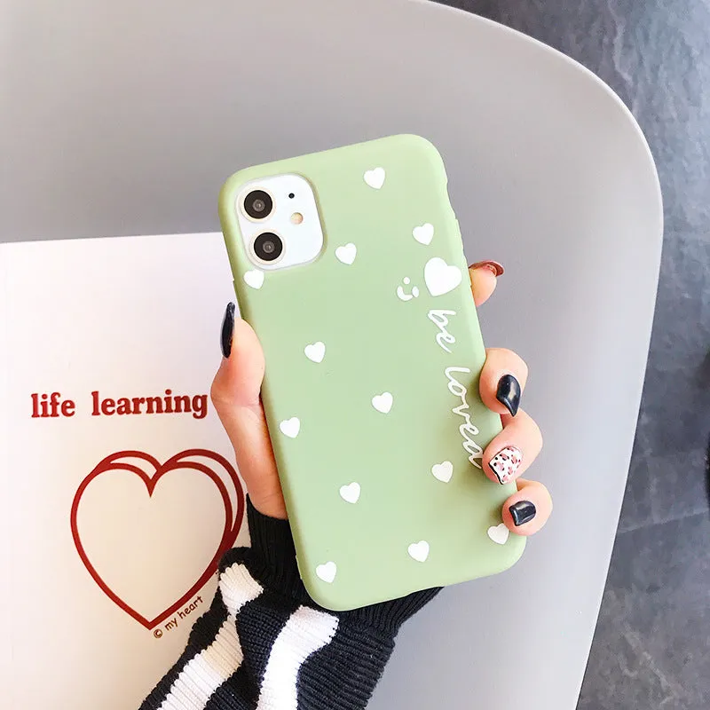 TPU phone case back cover for iPhone in blue colour with slim flexible design