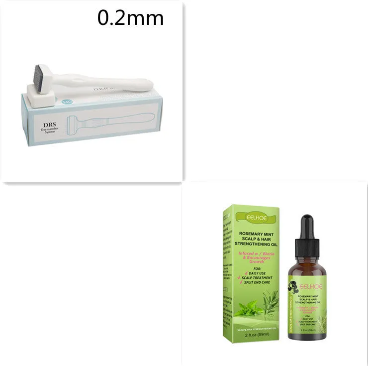 59ml bottle of Rosemary Mint Hair Growth Fluid for scalp nourishment