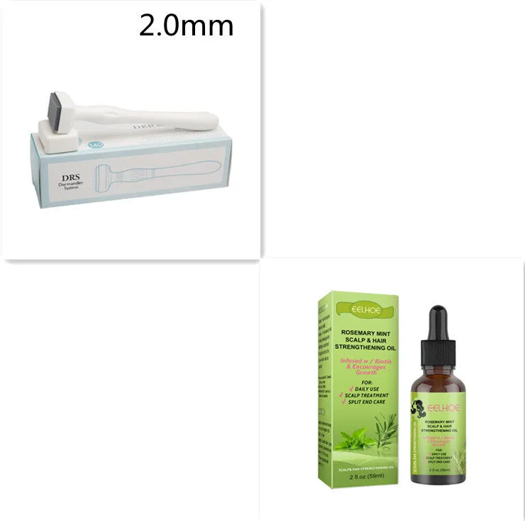 59ml bottle of Rosemary Mint Hair Growth Fluid for scalp nourishment