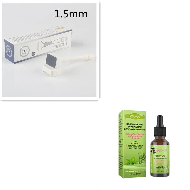 59ml bottle of Rosemary Mint Hair Growth Fluid for scalp nourishment