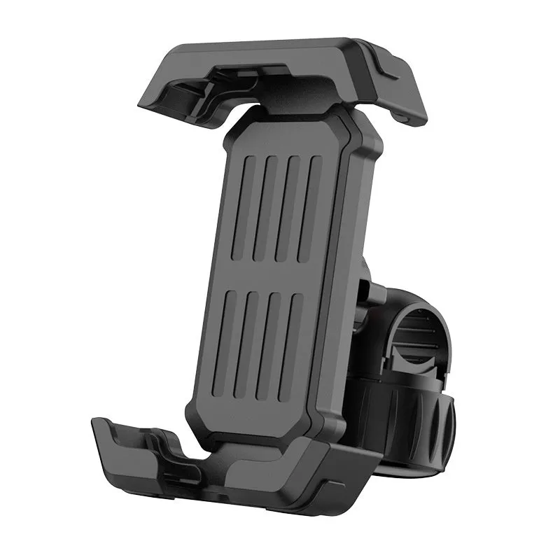 Black stainless steel and ABS navigation bracket for bicycle or electric vehicle handlebar