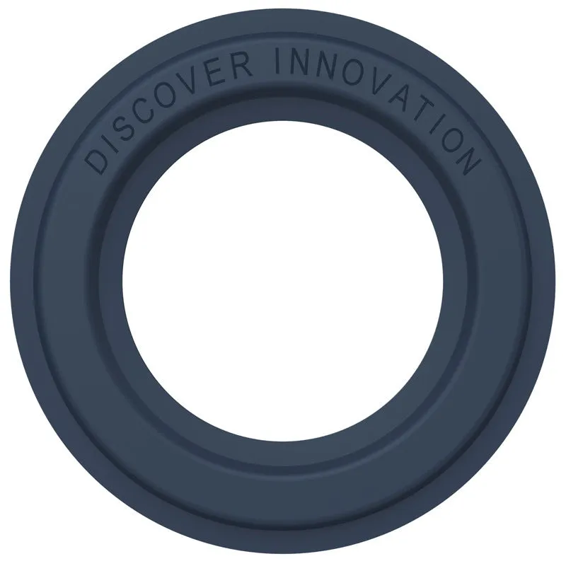 Magnetic ring mobile phone holder in Athens black for Apple Samsung wall and car mount