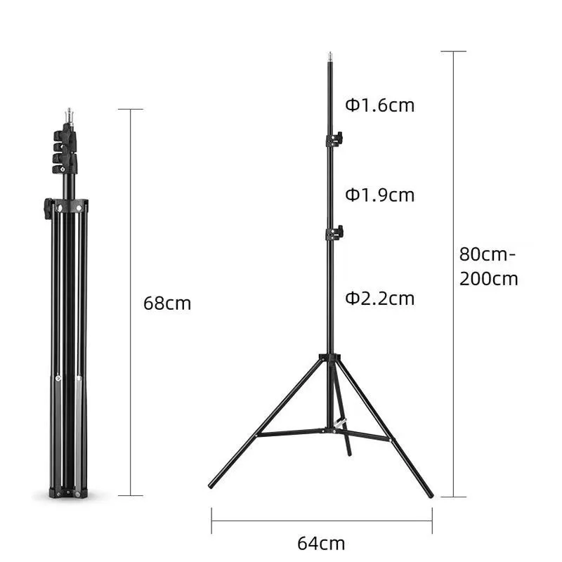 Mobile phone clip-on gimbal with 360-degree face tracking and fill light for indoor vlogging