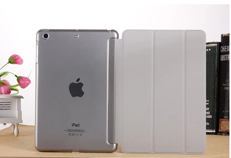 Compatible tablet case for iPad Air 2 or iPad 6, slim protective cover in black, gold, gray, green, rose gold