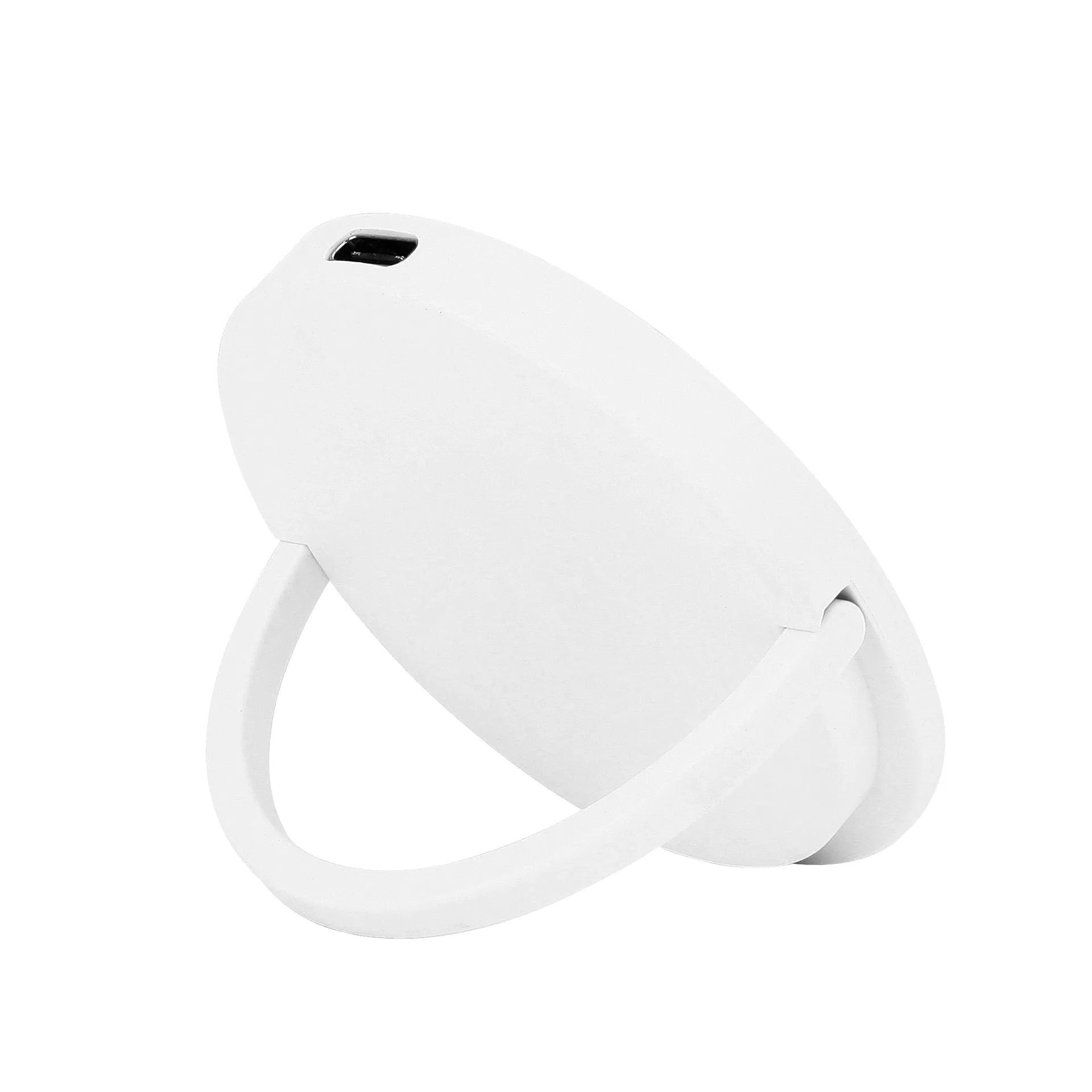 15W magnetic wireless charger pad in black with TypeC port for iPhone and Android
