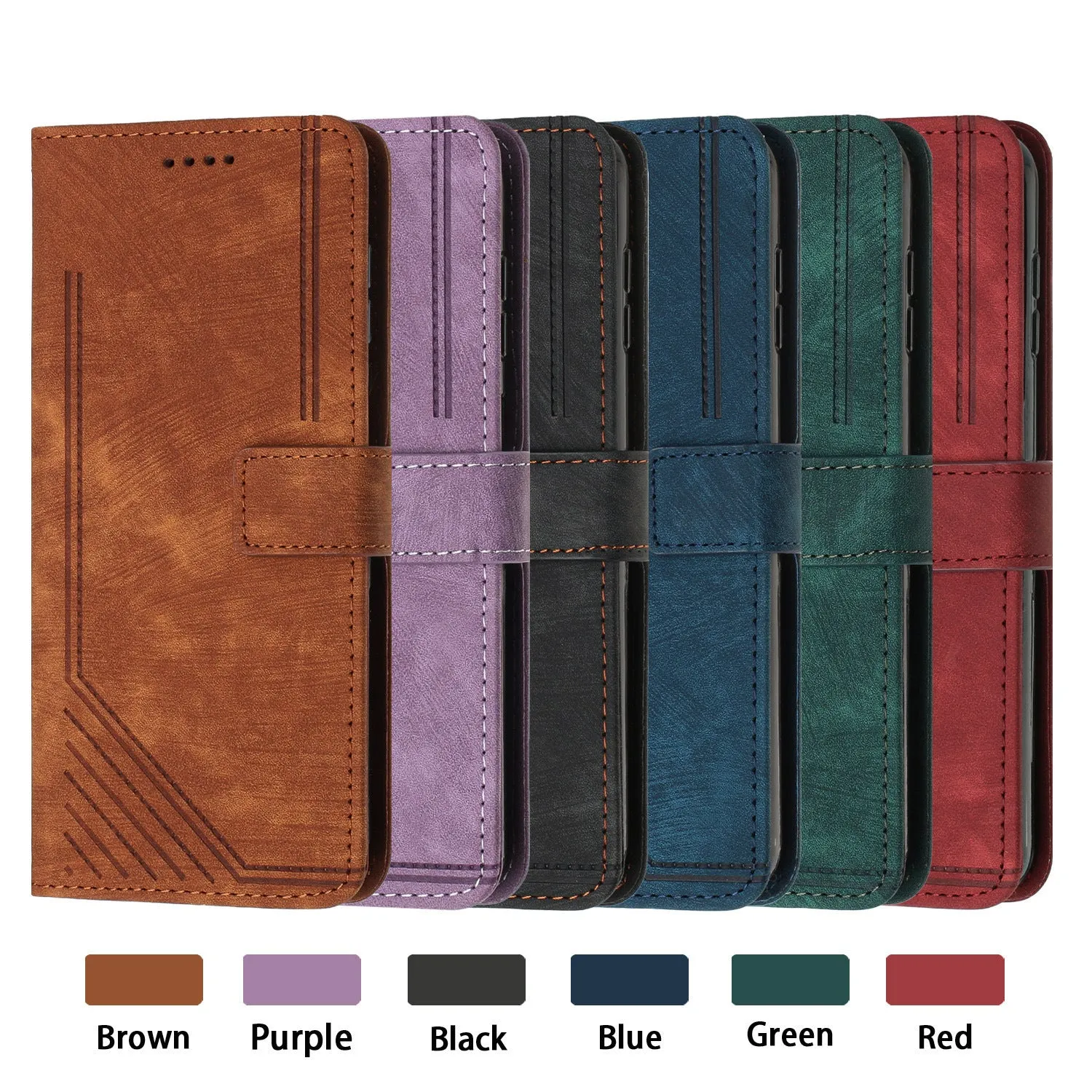 Frosted TPU PU card wallet phone case with crossbody rope and bracket for iPhone 16