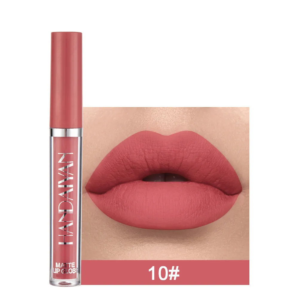 HANDAIYAN matte non-stick cup lip gloss in 2.5ml liquid lipstick format