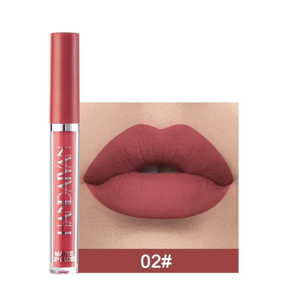 HANDAIYAN matte non-stick cup lip gloss in 2.5ml liquid lipstick format
