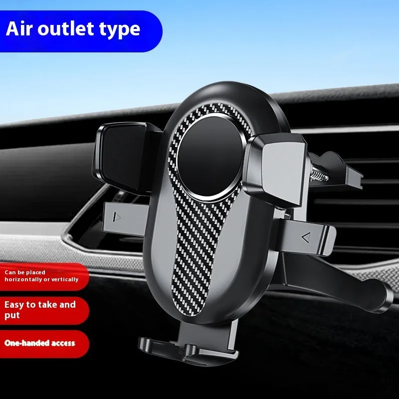 Car automatic lock extended suction phone bracket universal mobile holder with air outlet and suction cup options