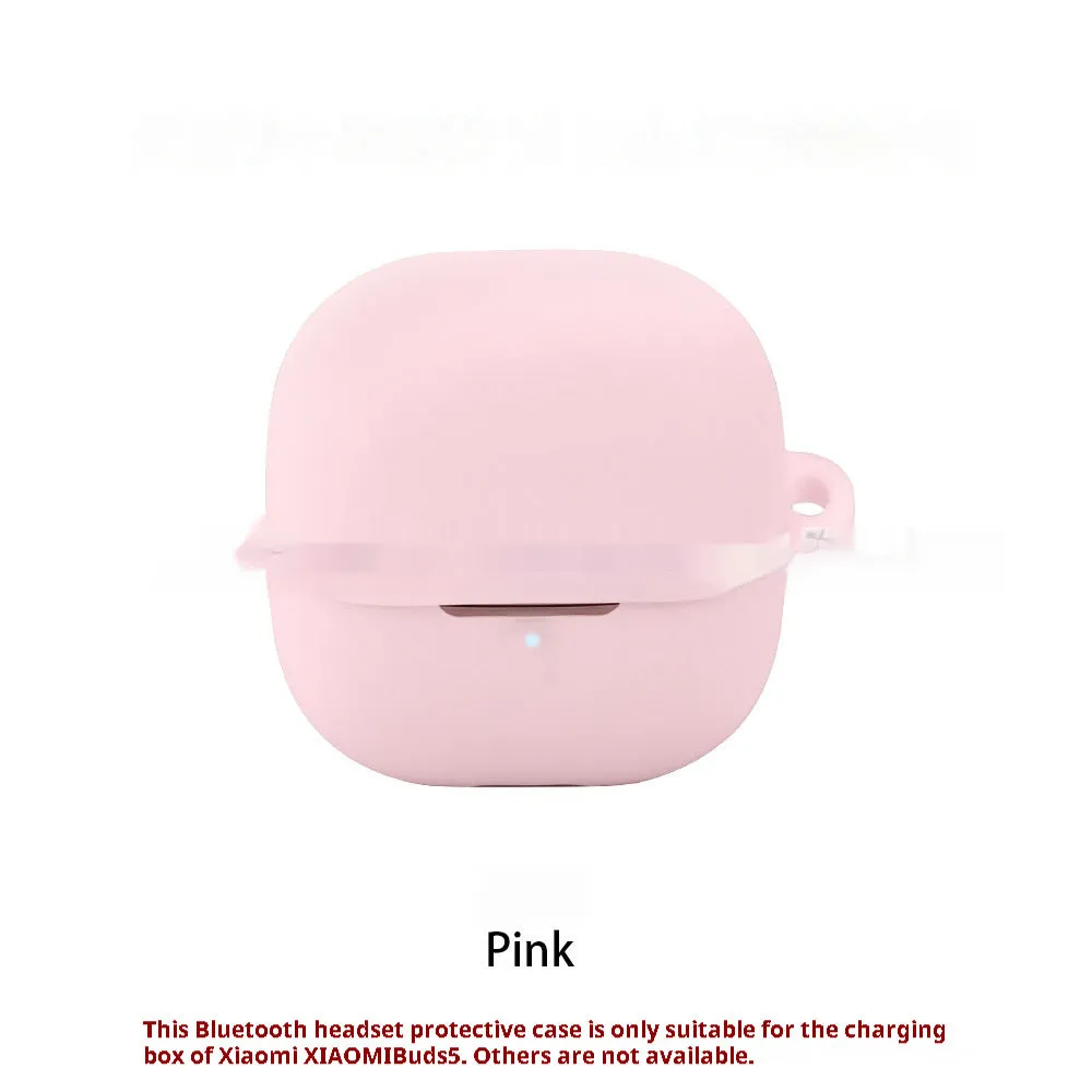 Soft silicone protective case for Buds5 Bluetooth headset in nude colour options