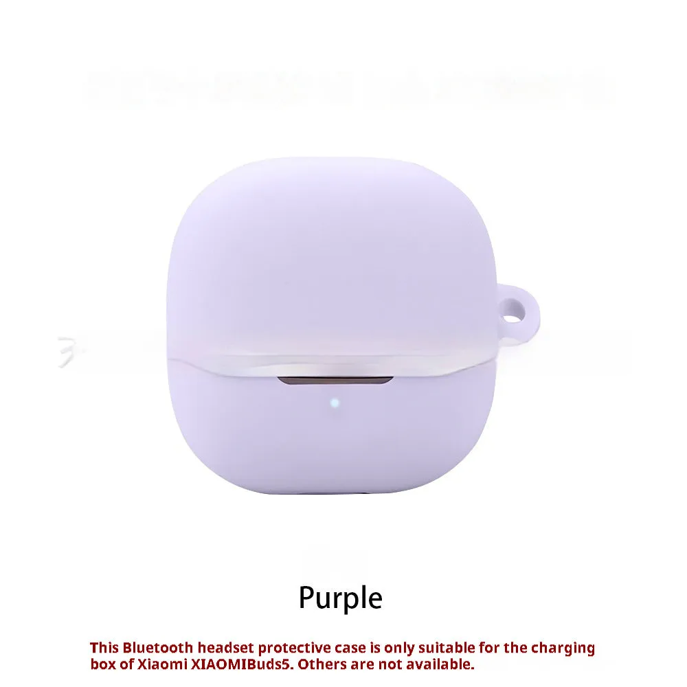 Soft silicone protective case for Buds5 Bluetooth headset in nude colour options