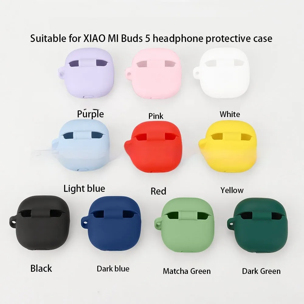 Soft silicone protective case for Buds5 Bluetooth headset in nude colour options
