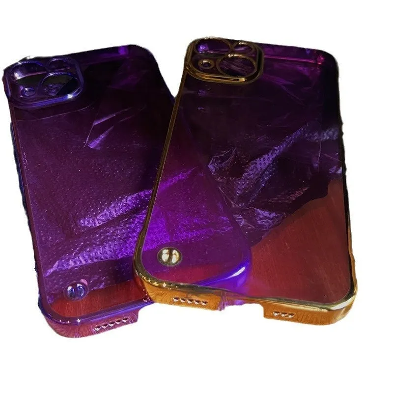 Three-dimensional five-pointed star glitter epoxy phone case for iPhone 15 Pro