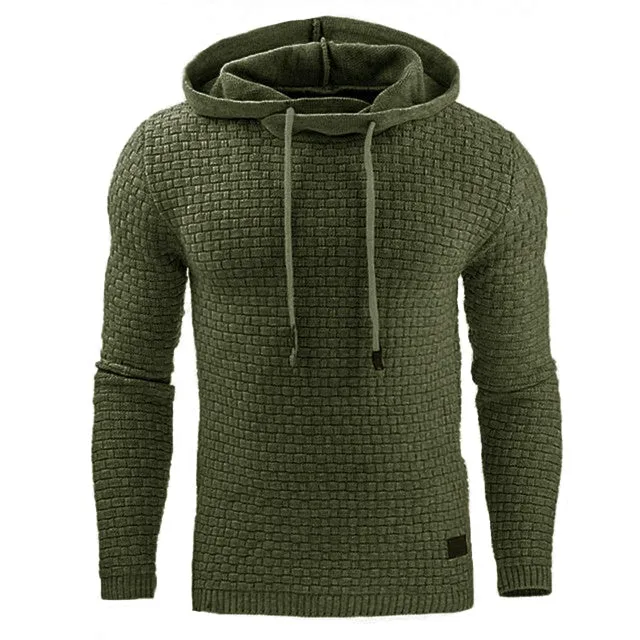 Men's cotton polyester blend hoodie available in nine colours with sizes from S to 3XL