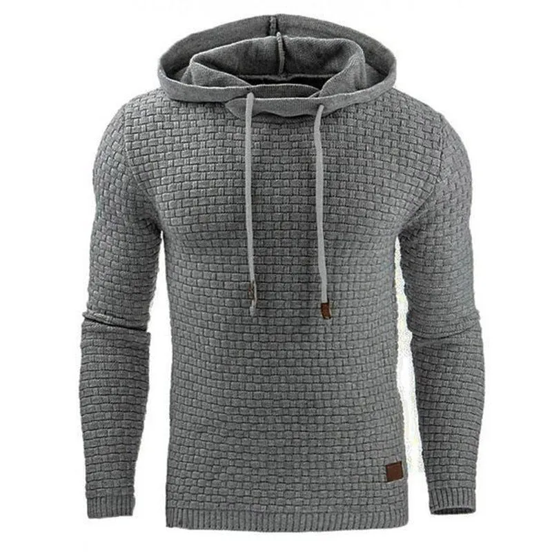 Men's cotton polyester blend hoodie available in nine colours with sizes from S to 3XL
