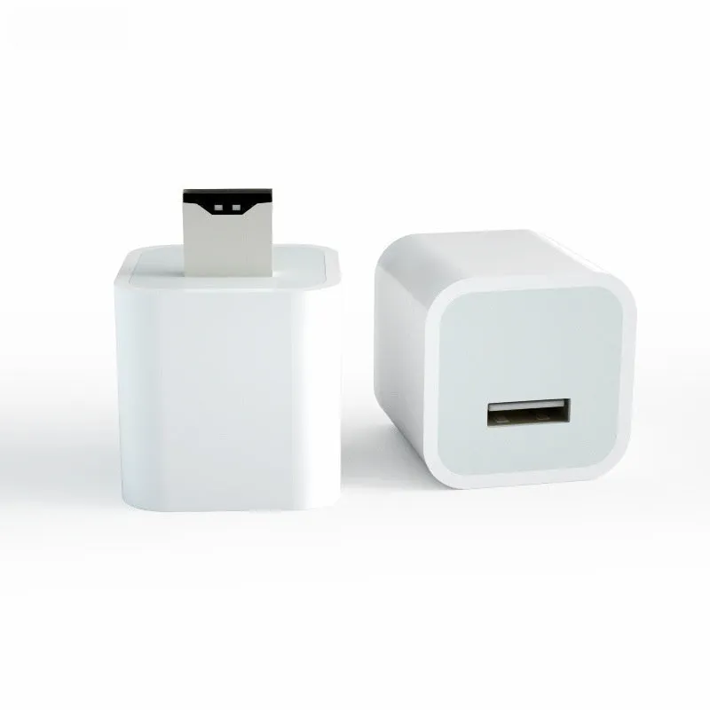 Automatic backup device in white colour with common interface for Apple Android phones