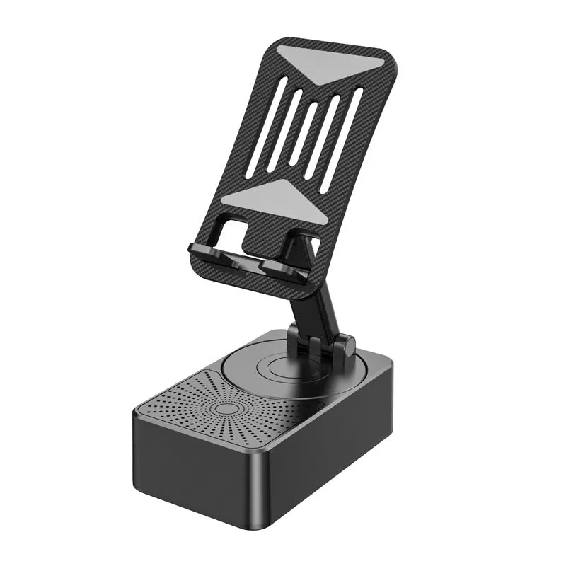 Smart rotating three-in-one hollow bracket Bluetooth audio power bank phone stand