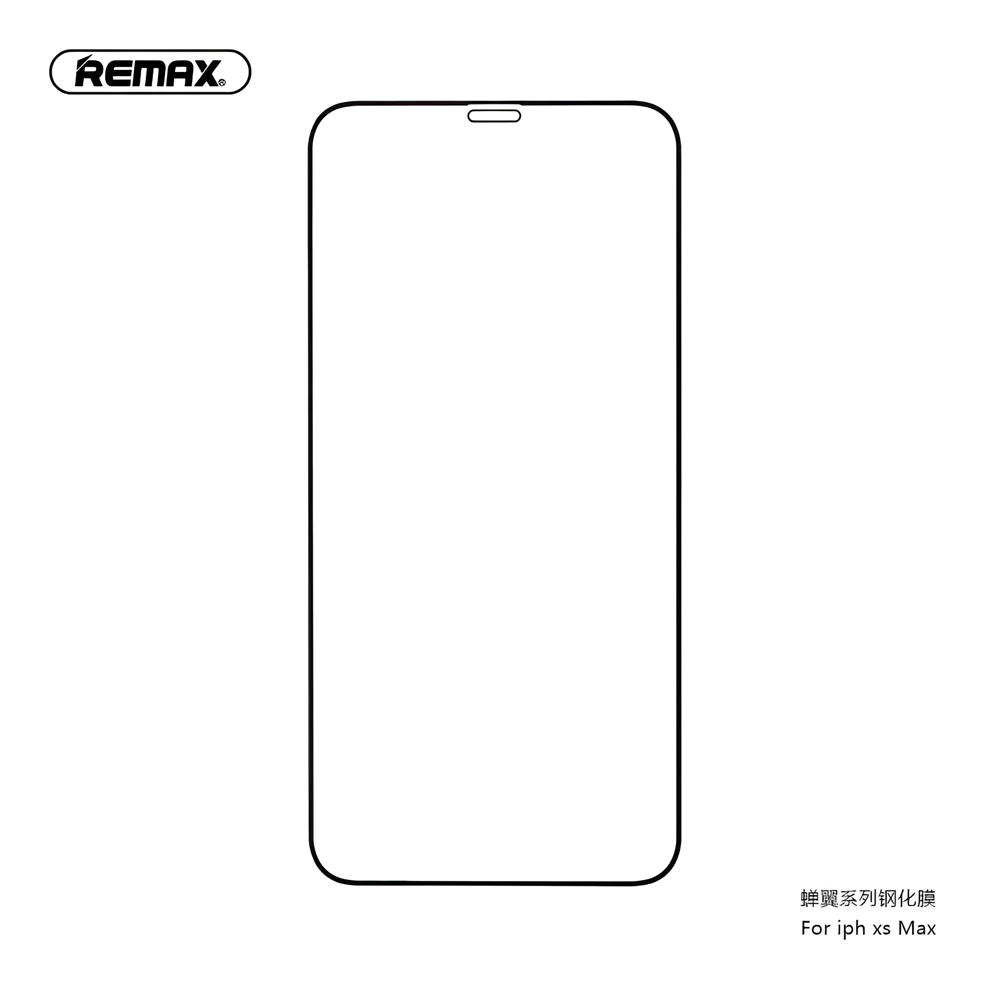 Remax GL 27 3D tempered glass 9H HD screen protector for iPhone 15 Plus in clear