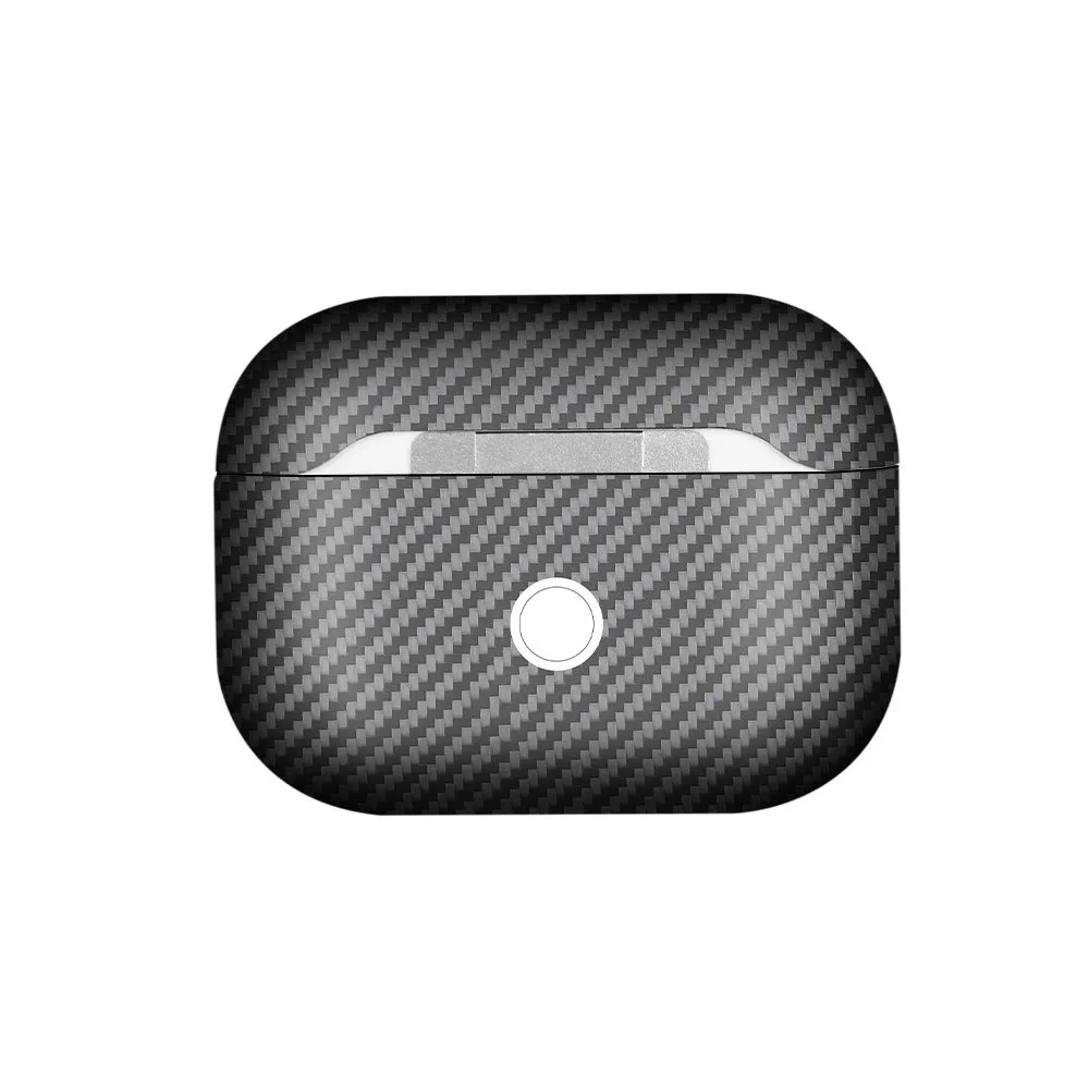 Carbon fiber wireless earphone case for Airpods Pro 2 with matte surface finish