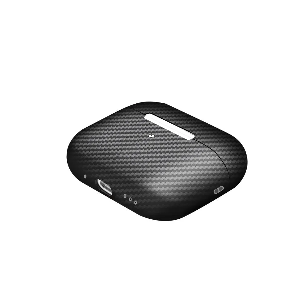 Carbon fiber wireless earphone case for Airpods Pro 2 with matte surface finish