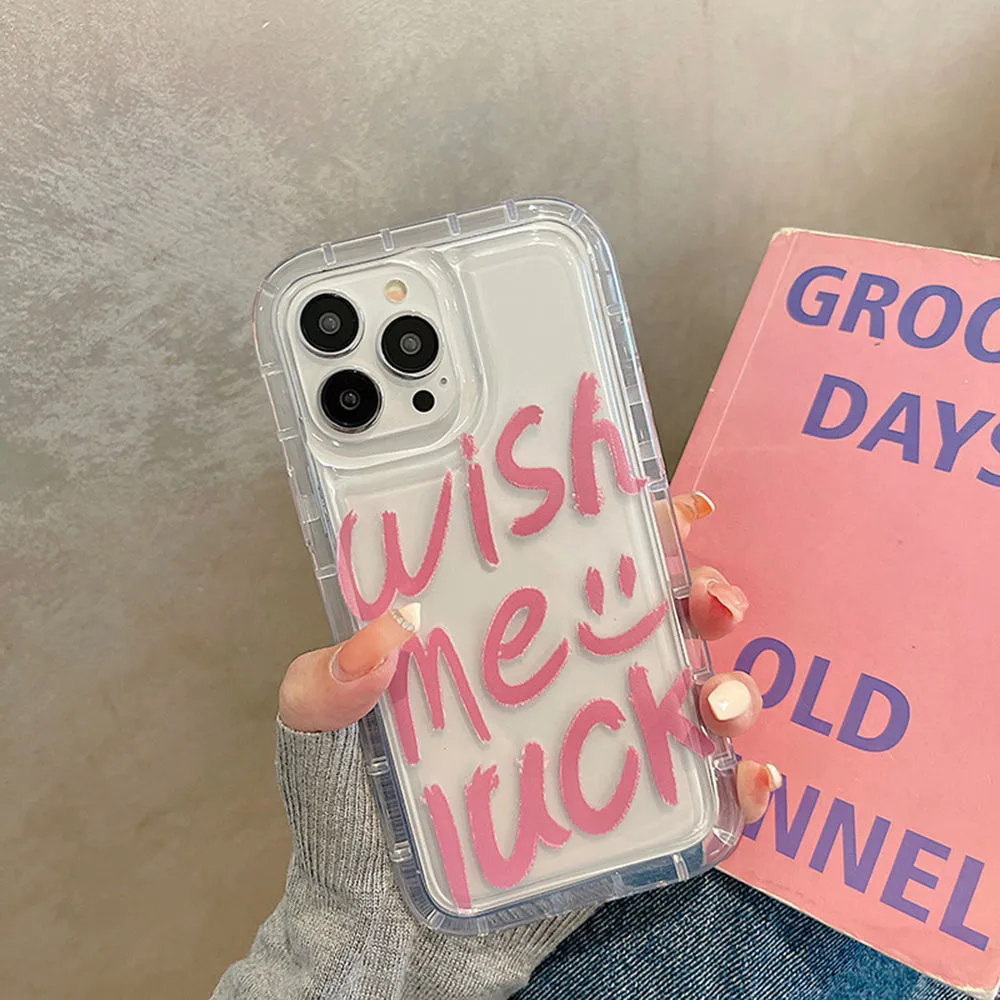 Silicone Pattern Drop-resistant Protective Cover Compatible with iPhone Models Including 16 15 14 13 12 11 Pro Max Plus Mini XS XR X 8 7 SE, Transparent Colour Options, Artistic Spray-Painted Smiley Face Design, Soft TPU Shell Anti-Fingerprint