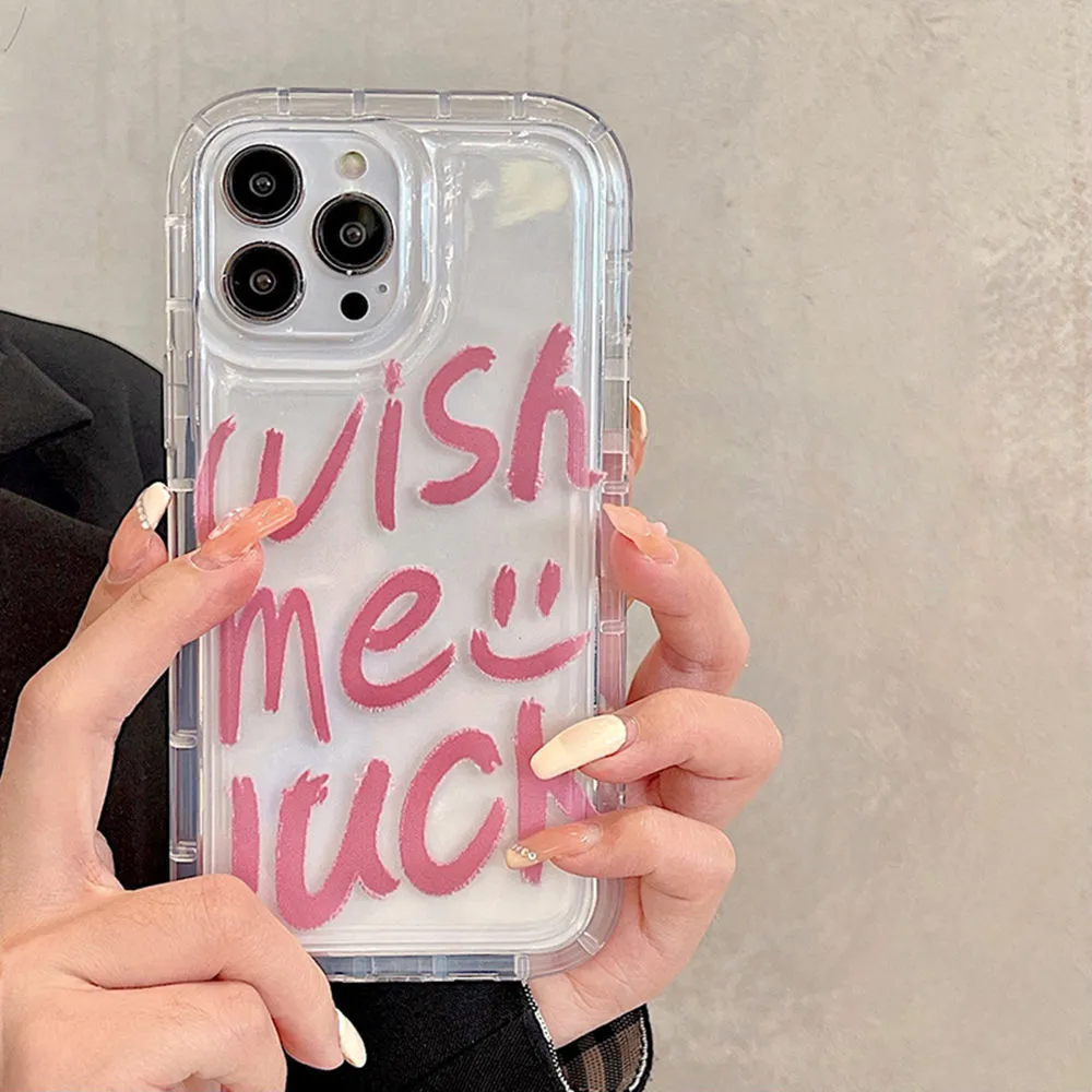Silicone Pattern Drop-resistant Protective Cover Compatible with iPhone Models Including 16 15 14 13 12 11 Pro Max Plus Mini XS XR X 8 7 SE, Transparent Colour Options, Artistic Spray-Painted Smiley Face Design, Soft TPU Shell Anti-Fingerprint