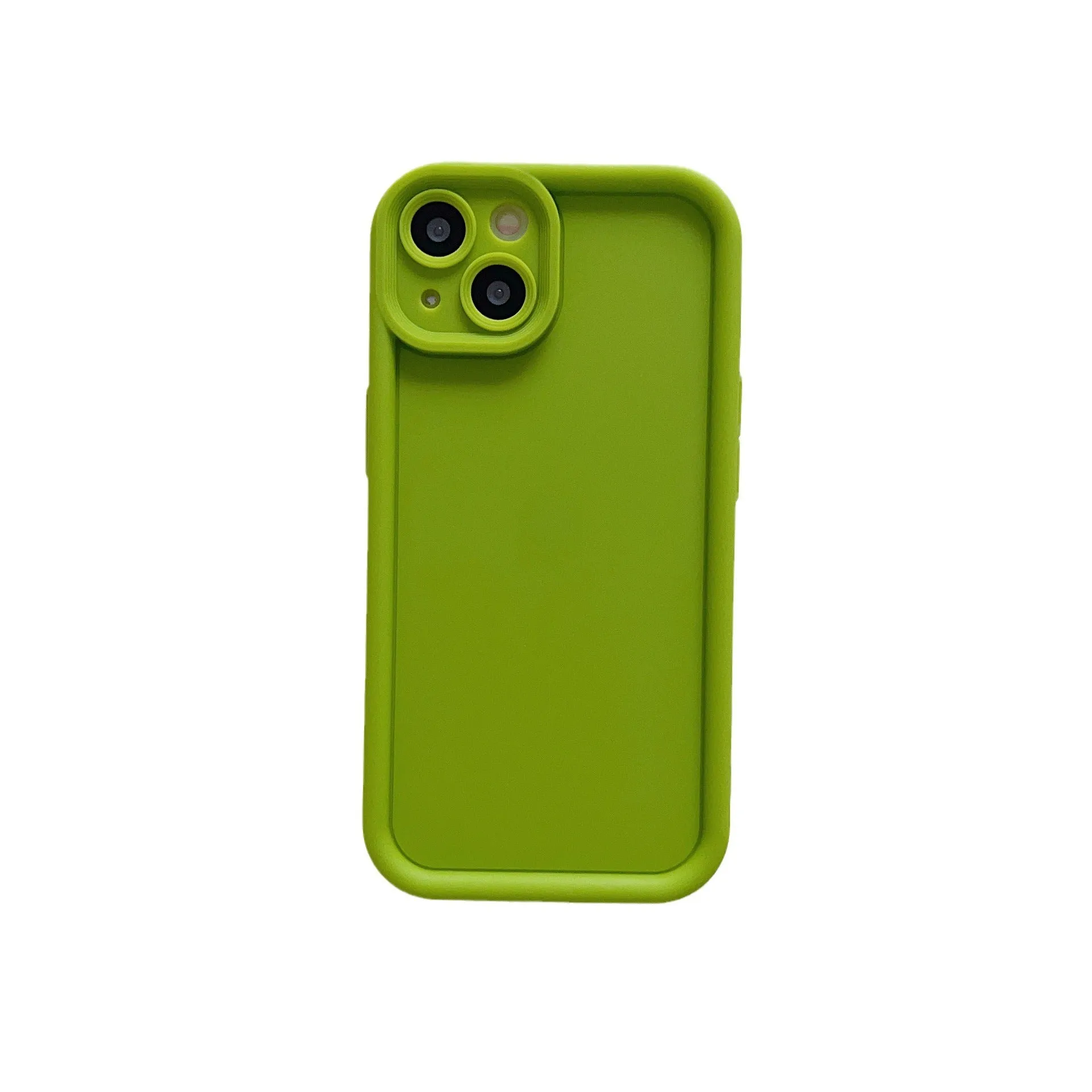 Frosted TPU phone case for Xiaomi with bracket and lanyard holes, solid colour soft shell