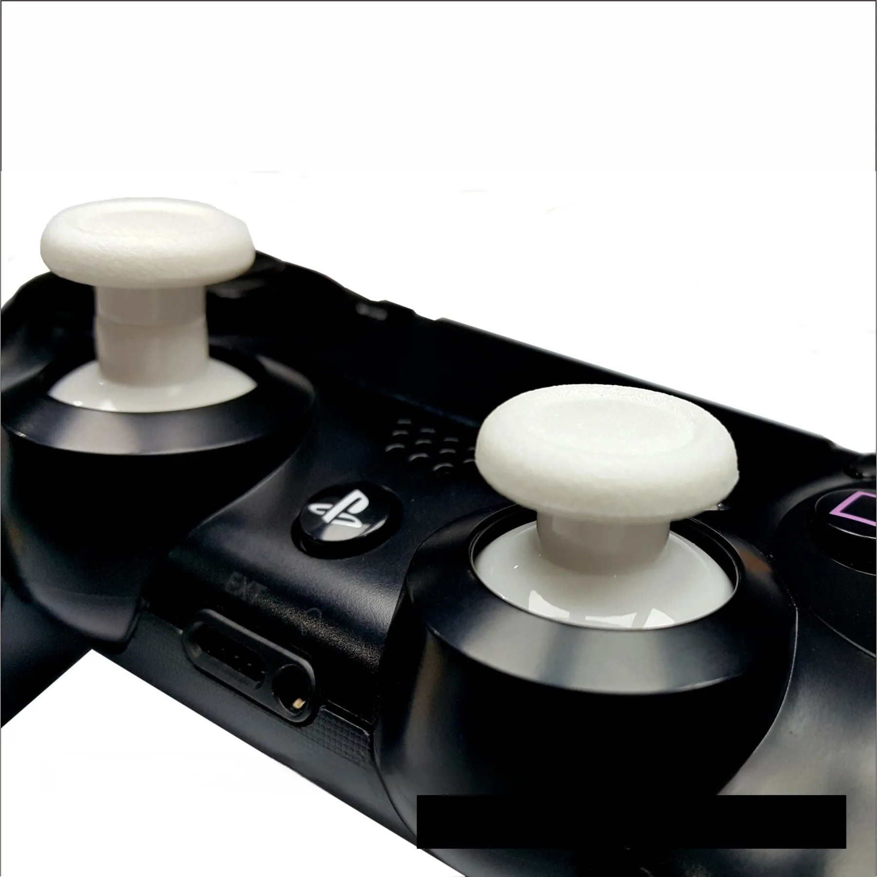 Set of 8 non-slip replacement joystick buttons in various colours for PS4 PS5 Xbox One controllers