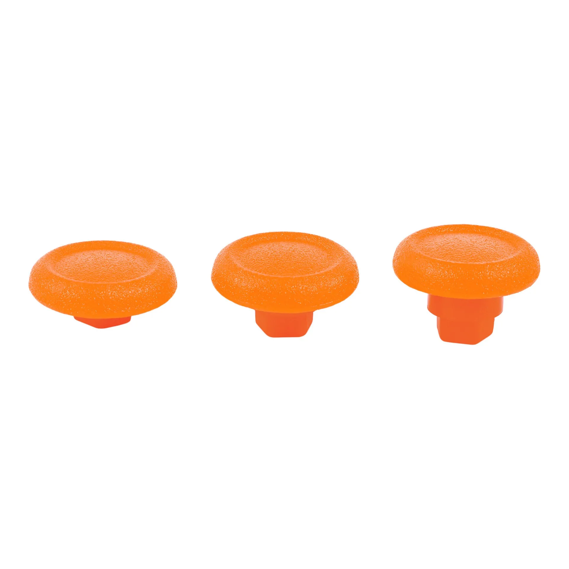 Set of 8 non-slip replacement joystick buttons in various colours for PS4 PS5 Xbox One controllers