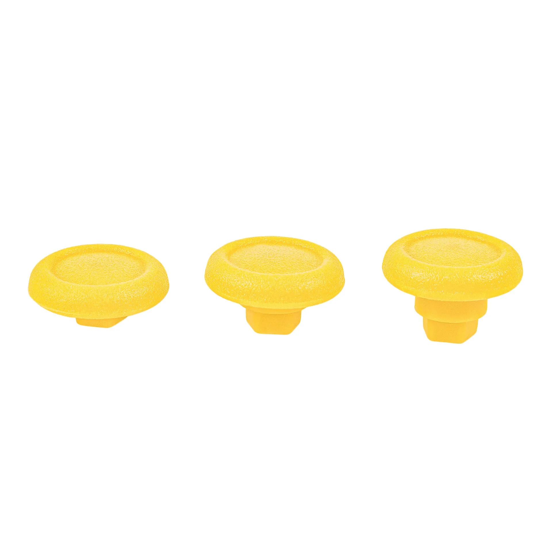 Set of 8 non-slip replacement joystick buttons in various colours for PS4 PS5 Xbox One controllers