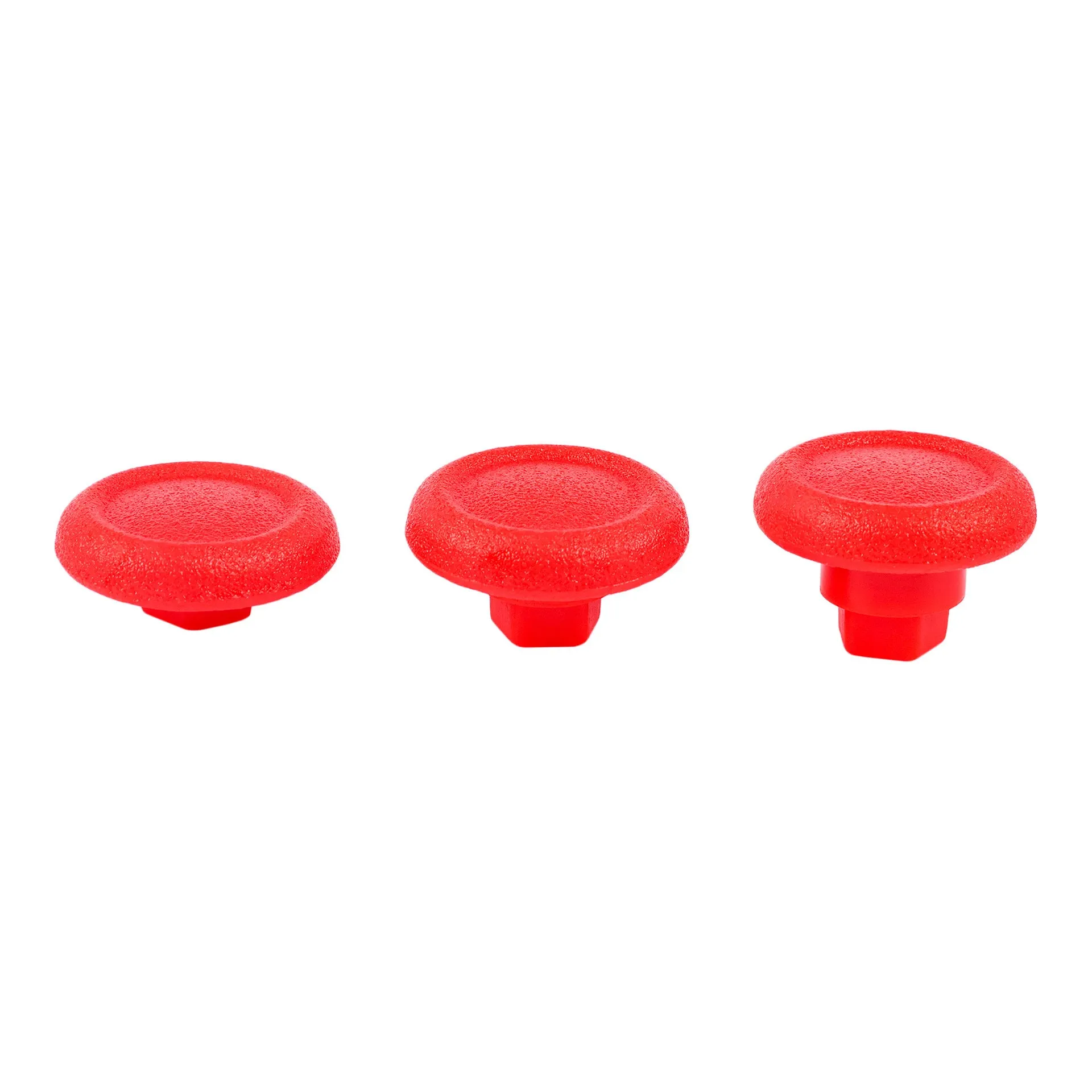Set of 8 non-slip replacement joystick buttons in various colours for PS4 PS5 Xbox One controllers