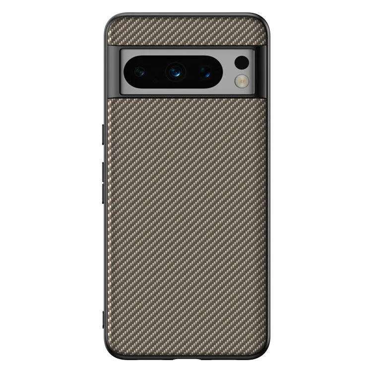 Carbon Fiber Kevlar anti-fall ultra-thin phone case for Google Pixel, shockproof, heat dissipation, imitation leather, all-inclusive hot pressing