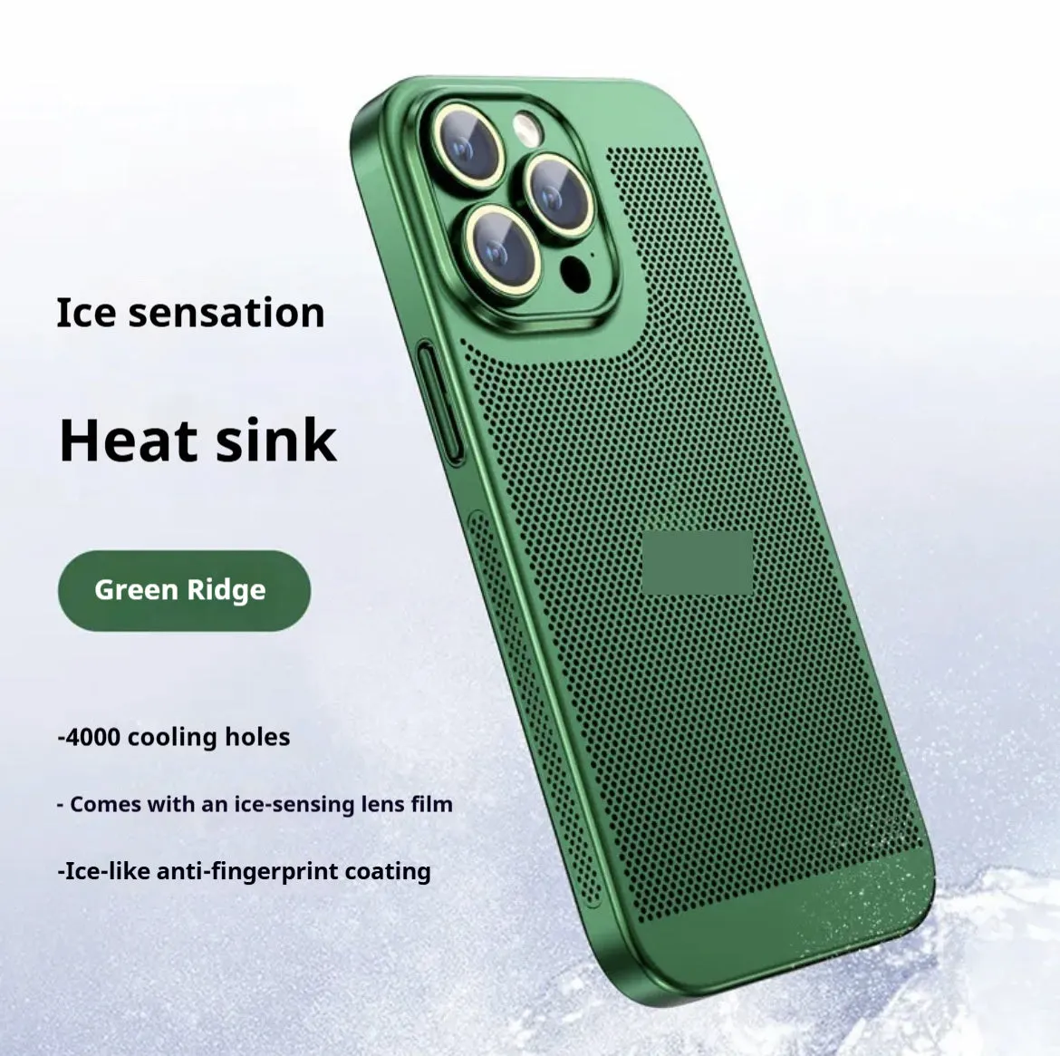 Electroplated all inclusive PC phone case for iPhone in black colour – anti-fall design