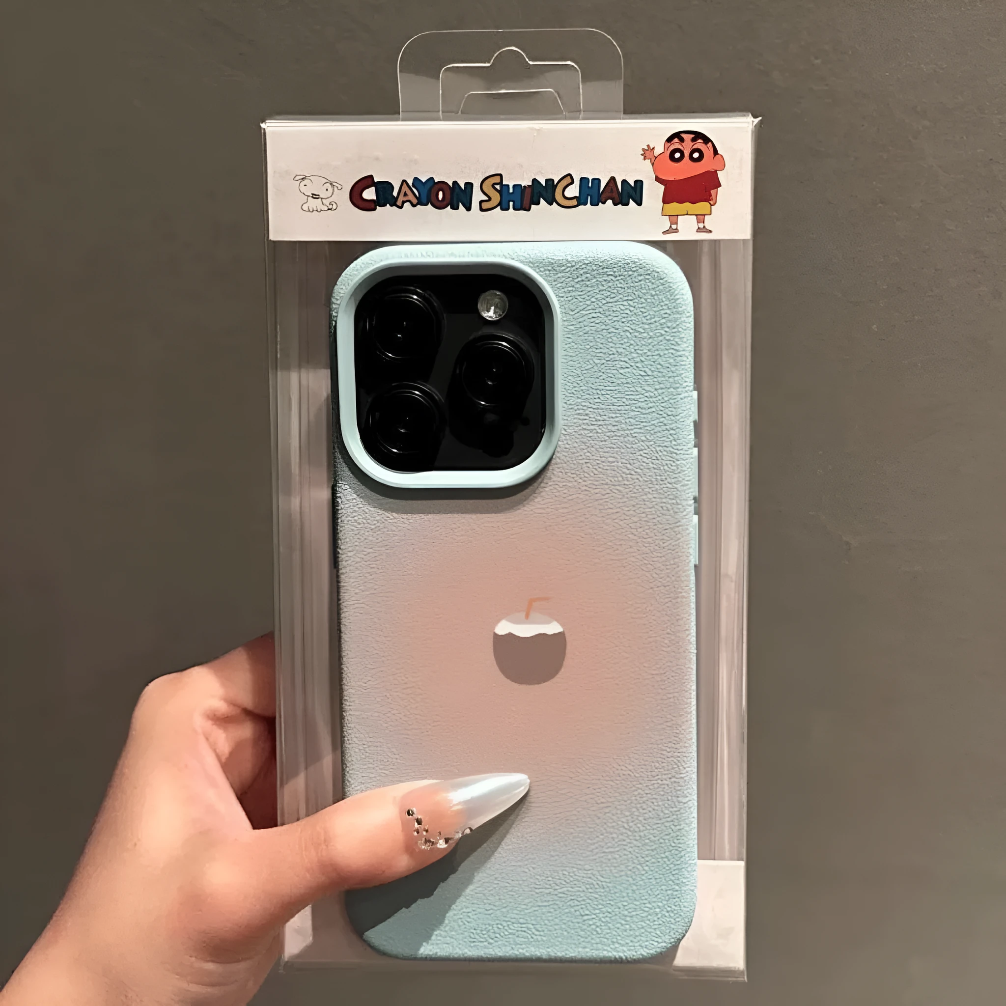 Coconut lychee pattern TPU phone case for Apple iPhone with drop protection