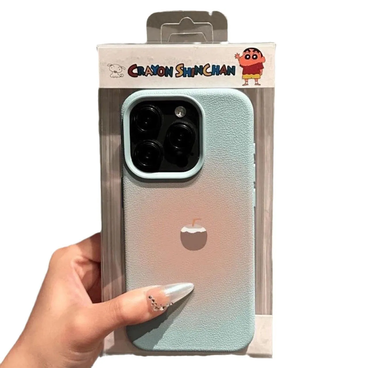 Coconut lychee pattern TPU phone case for Apple iPhone with drop protection