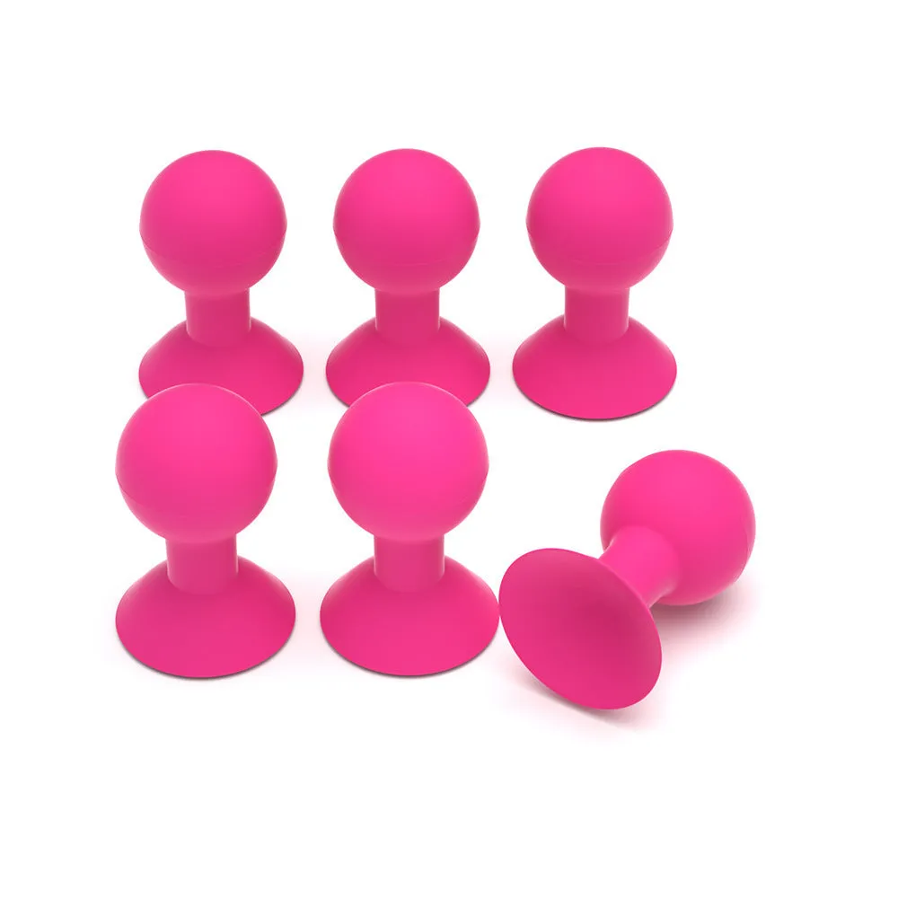 Creative solid colour silicone octopus ball mobile phone holder in blue, flexible universal stand for hands-free use