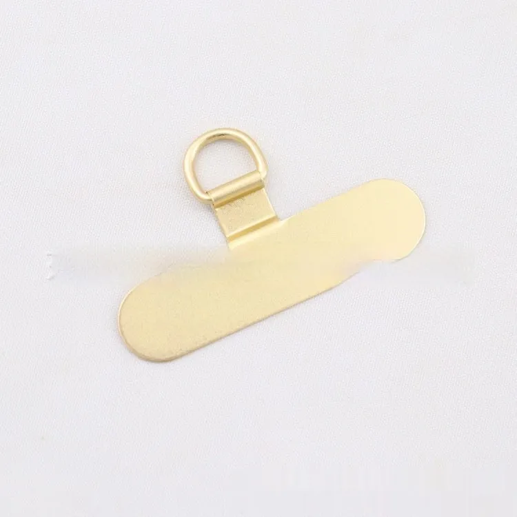 304 stainless steel phone clip charging port fixing gasket in silver on a phone