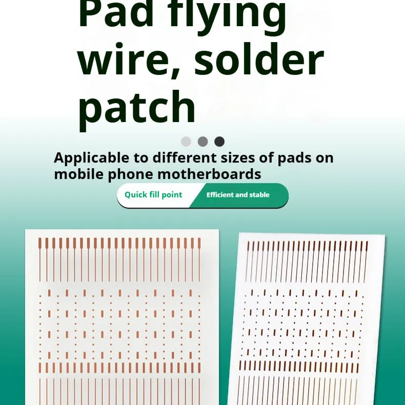 Red copper mobile phone spot welding patch square shape 28mm length 1mm thickness for motherboard repair