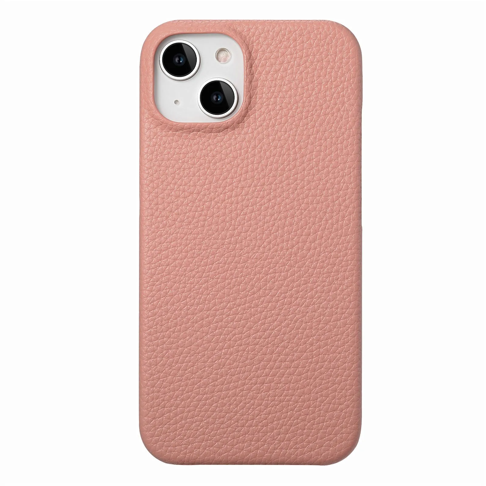 PU leather litchi grain phone case in matcha green for Apple iPhone protective cover