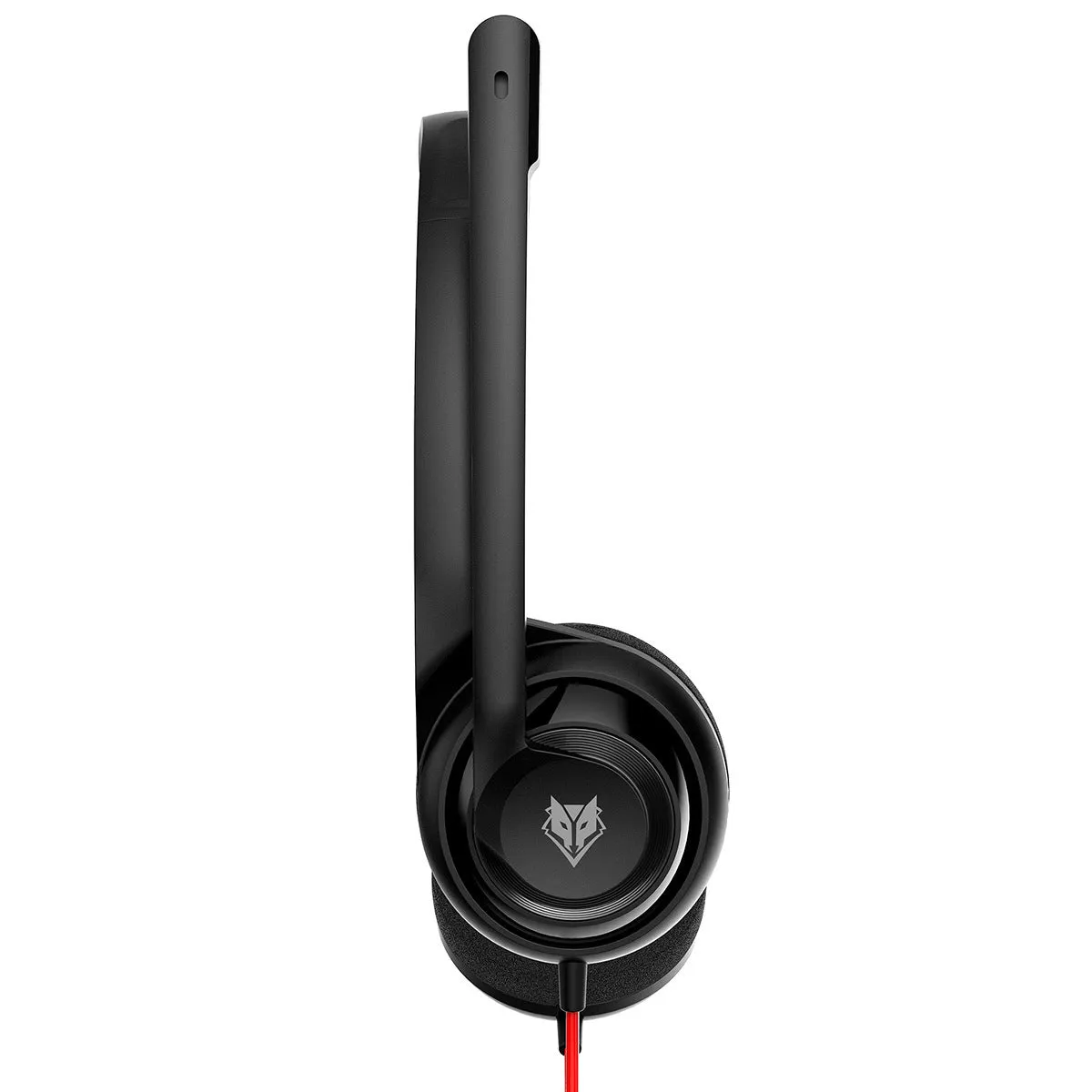 NUBWO HW02 bilateral wired headset with mesh fabric earmuffs and TYPE-C plug