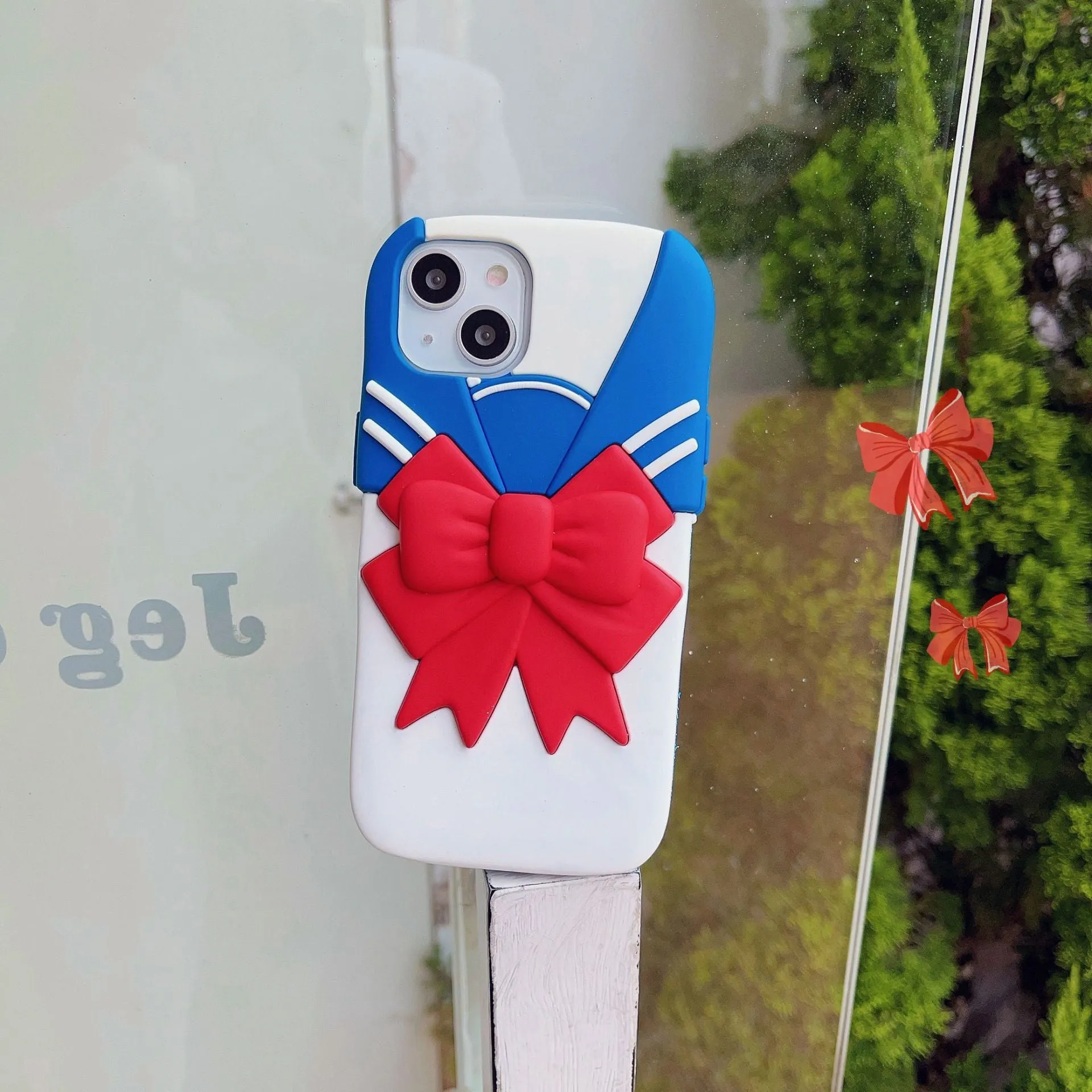 Cartoon clothes silicone phone case drop resistant for iPhone 11 12 13 14 Pro Max