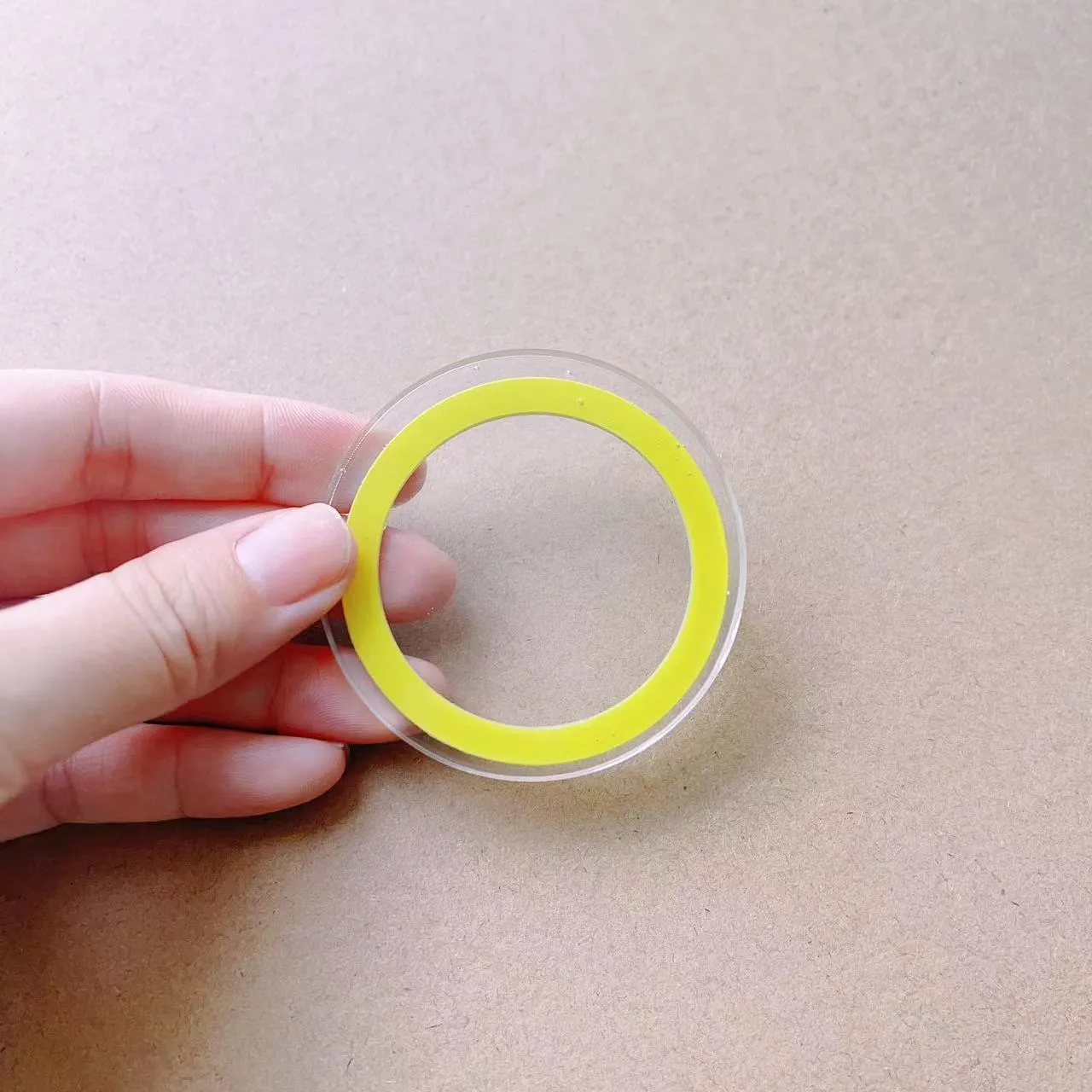 Epoxy resin airbag bracket with magnetic suction cup and ring for car phone mounting, shown in black colour option